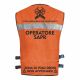 Giubbino Operatore SAPR senza maniche Colore ARANCIO