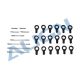 HS1119 Stainless Steel Linkage Rod Set