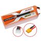 ManiaX Lipo 6S 22.2V 3600mAh 80C XT60