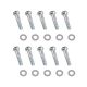 Thunder Tiger PV0774 Shouldered Screw M2x9 (10pcs) E325 Mini Titan