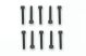 10 Viti M3x20mm Testa Cilindrica Cava Esagonale SCR3020