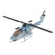 Thunder Tiger AH-1W Super Cobra Desert mini Titan E325 Kit di conversione TTR3870-L Blue Gray