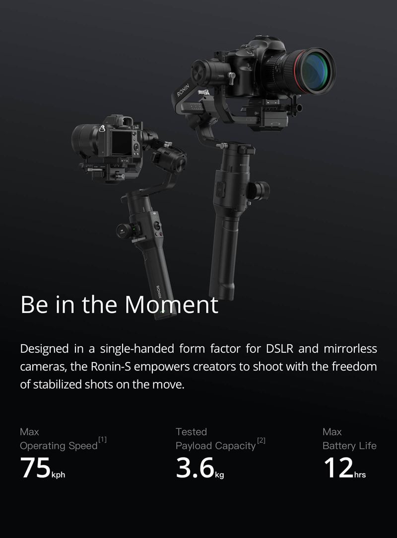 DJI Ronin-S Essentials Kit