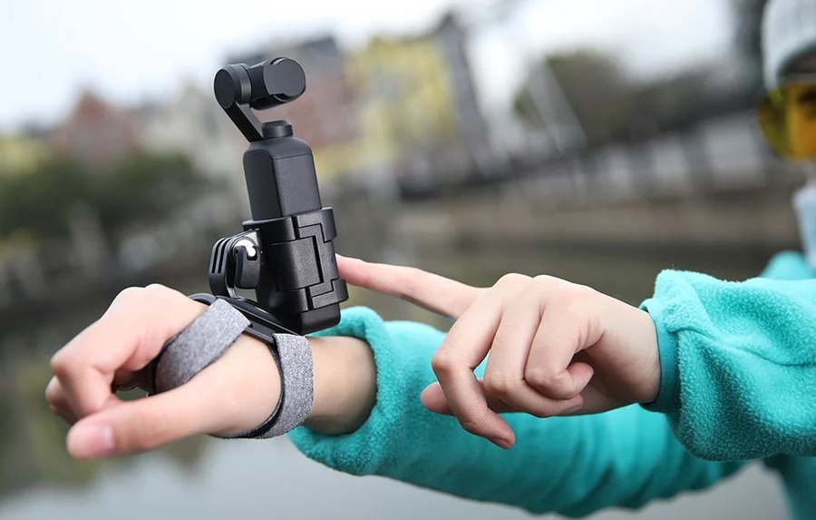 CINTURINO A MANO E DA POLSO PER ACTION CAMERA
