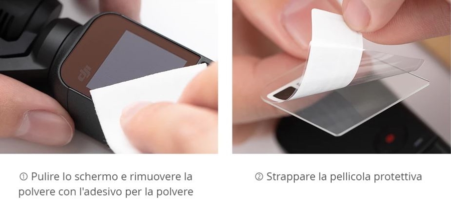 PROTEGGI SCHERMO PGYTECH per OSMO Pocket