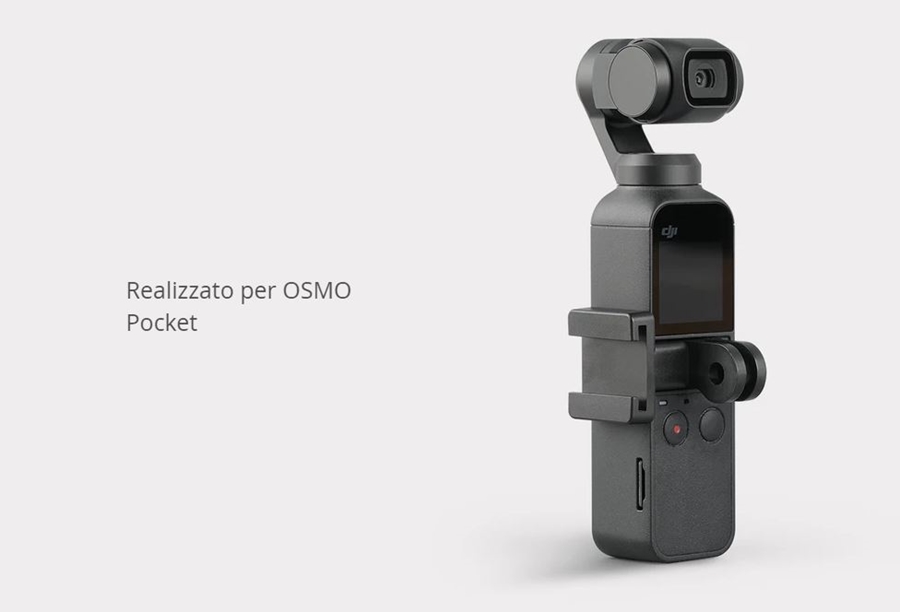 Staffa di fissaggio universale PGYTECH con slot laterale per OSMO Pocket