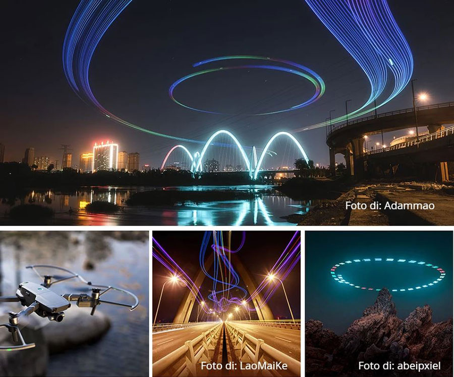 LED PROPELLER GUARD PER MAVIC 2