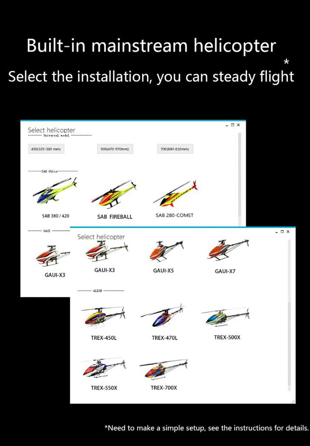 Fly Wing Flight Control H1